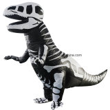 2018 New Design Halloween Party Inflatable Skeleton Dinosaur Costume