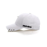 Hip Hop 3D Embroidery Hats White Baseball Caps (YH-BC026)