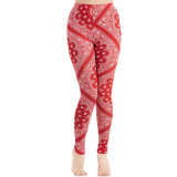 Custom Lady Sublimation Printed Yoga Long Pants with Your Own Design