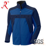 Outdoor Soft Shell&Polar Fleece Jacket with Stand Collar (QF-433)
