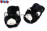 Lavender and Flaxseeds Microwave Heated Plush Cat Indoor Home Slipper