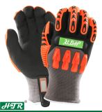 Anti-Impact Nitrile Dipping Warm Mechanical Winter Safety Work Gloves