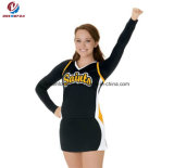 Cheap Top Quality Custom Design Fitness Long Sleeves Cheerleading Uniform Wear