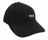 Black Dad Cap with Simple Embroideried Logo Design
