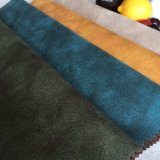 Polyester Suede Functional Velvet Upholstery Fabric