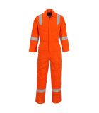 En11611 /11612 Standard Orange with Reflective Flame Retardant Overall Clothing