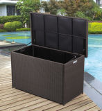 Wicker/Rattan Kd Cushion Box for Outdoor Furniture