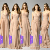 Wholesale Retail Bridesmaid Dresses Stock Long Chiffon Evening Dresses Lb17926