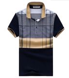 Men's Mercerized Cotton Business Polo T-Shirt