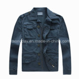 Jasper Cotton Spandex Men's Casuall Jacket with Button (CF002)