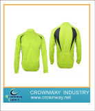 Fluorescent Green Cycling Jersey Shirt, Sport Wear