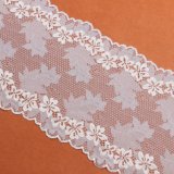 Textile Pink Flower Embroidery Lace