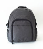 Two Tone Polyester OEM Travel Daypack Laptop Backpack