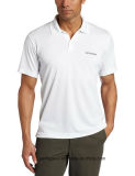 Polyester Dry-Fit Mens Polo Shirt with Custom Logo