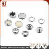 Jacket Round Metal Color Matching Prong Snap Button