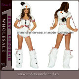 Wholesale Sexy Snowman Romper Adult Party Costume (TLQZ7668A)