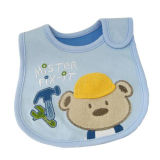 100% Cotton High Quality Embroidery Baby Bibs