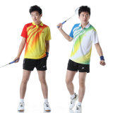 Men's Sleeveless Badmintonball Sport Shirt&Short Suit (S032)