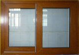 Luxury Wood Color Film Coated PVC Sliding Window From Roomeye in Zhejiang, China