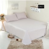 Hot Sale Cheap Wholesale Wrinkle Resistant Breathable Custom Size Luxury Bamboo Bed Sheet Set Classic Bed Sheet