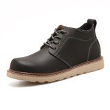 Men's Casual PU Leather Lace-up Work Shoes Martin Boots Winter Boots