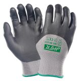 13G Anti-Abrasion Oil-Proof Work Gloves with 3/4 Nitrile Coating