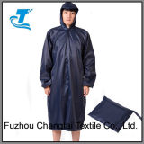 Men's Safety Rain Poncho with PVC Coating