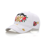 High Quality Embroidery Logo Black White Pop Baseball Hat (YH-BC034)
