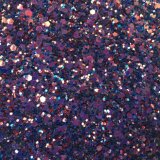 Fancy Glitter PU Leather Fabric for Upholstery Sandals Watchbands Hw-511