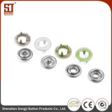 Individual Color Matching Metal Prong Snap Round Button for Bags