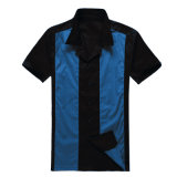 Latest Shirt Designs for Men Button Down Custom Bowling Shirts Cotton Poplin