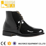 Black Genuine Leather Goodyear Light Weight Military Office Shoes