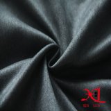 Dark Grey Fashion 100% Polyester Suede Fabric for Garment/Dress