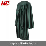 Shiny Forest Green Graduation Gown for Kindergarten