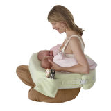 Young Mother Pregnant Nursing Breast Feeding Supporting Pillow