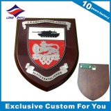 Different Design Souvenir Casting Metal Wooden Shield Plaques