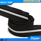 3# Silver Teeth Nylon Zipper
