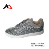 Sports Walking Shoes Fashion Shiny Upper Young for Ladies (AK5527)