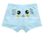 New Print Design Children Underwear Boy Boexr Short Boy Brief with Eco Permit