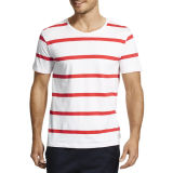New Arrival Striped Men Printed Fashion T-Shirt (ZS-6038)