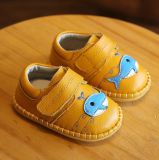 Baby Shoes Genuine Leather First Walkers for Infant Toddler (AKBS28)