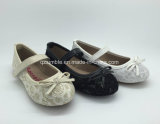 Hot Sell Girls Flat Ballerinas with Lace Upper