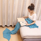 Sleeping Bag Mermaid Tail Crochet Blanket