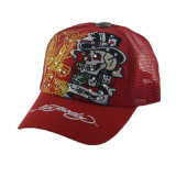Embroidery Leisure Hat Custom 5 Panel Snapback Trucker Mesh Hat