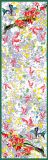 Floral Print Custom Silk Scarf for Ladies