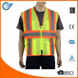 Reflective Vest with 2 Chest Pockets with Pen Divider