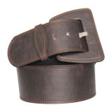 Big Buckle Classic Leather Belt (KY1416)