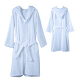 Wholesale Hooded Bathrobe Men Egyptian Cotton Heated Robes for SPA /Hotel