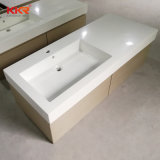 White Marble Stone Washbasin for Bathroom Decoration
