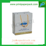 Custom Design Prmotional Recyclable Luxury Retail Kraft Paper Bag